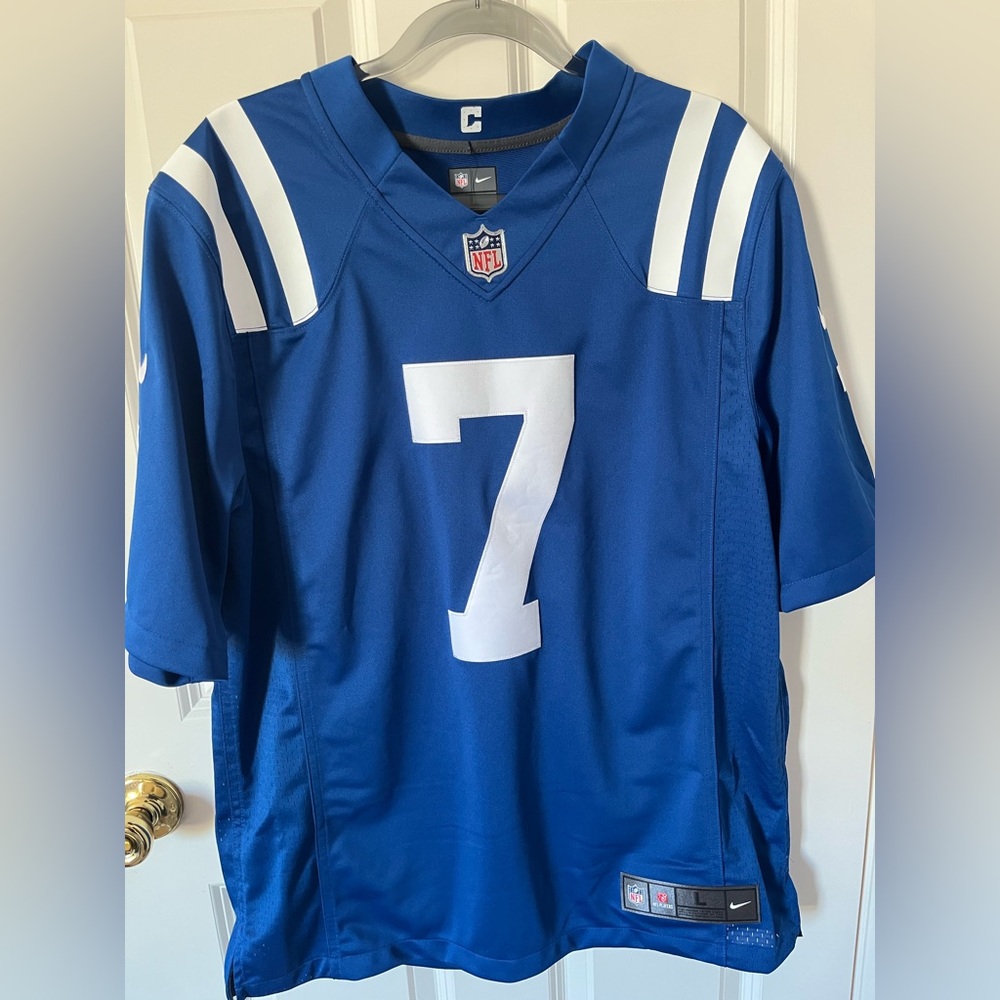 Men's Nike Jacoby Brissett Royal Royal Indianapolis Colts Vapor Limited Jersey